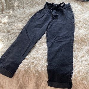 Abercrombie & Fitch black jeans size 25